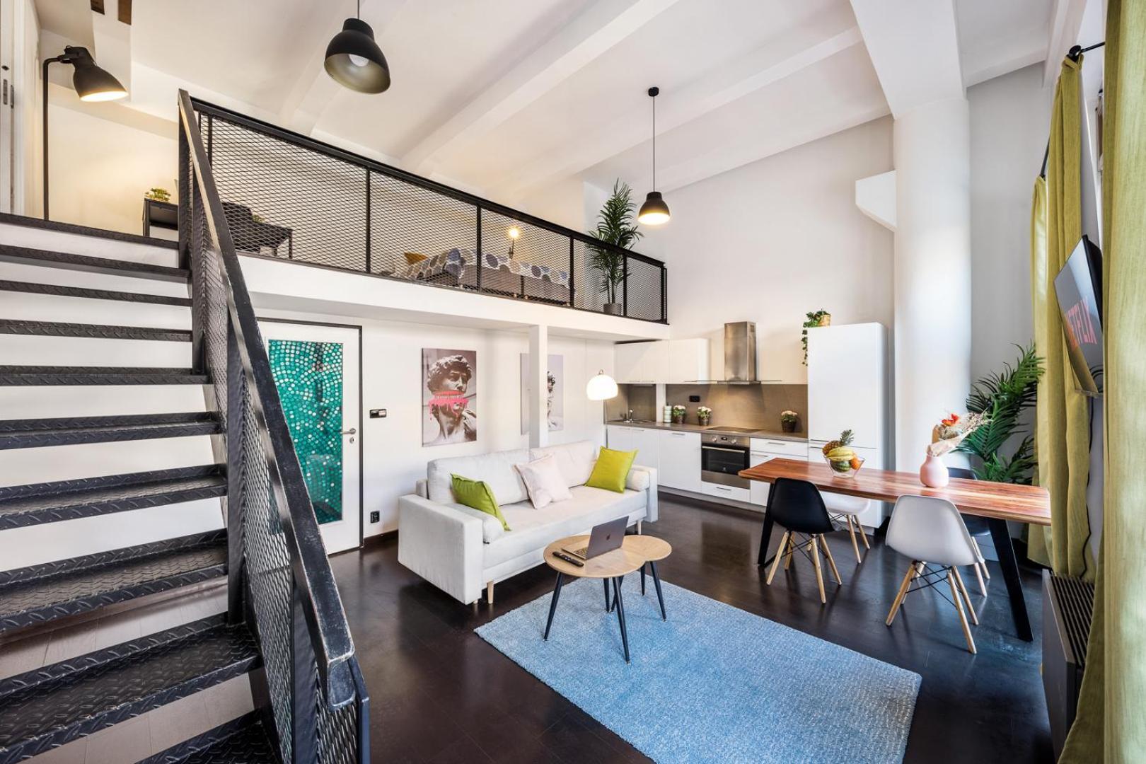 2-Level Apartments On Krizikova Near The Metro Prague Luaran gambar